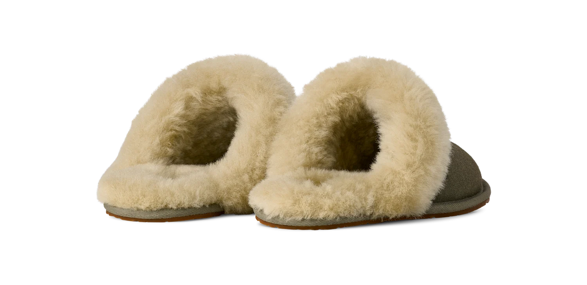 UGG Scuffette II Slipper Moss Green Muted Brass (Women's)