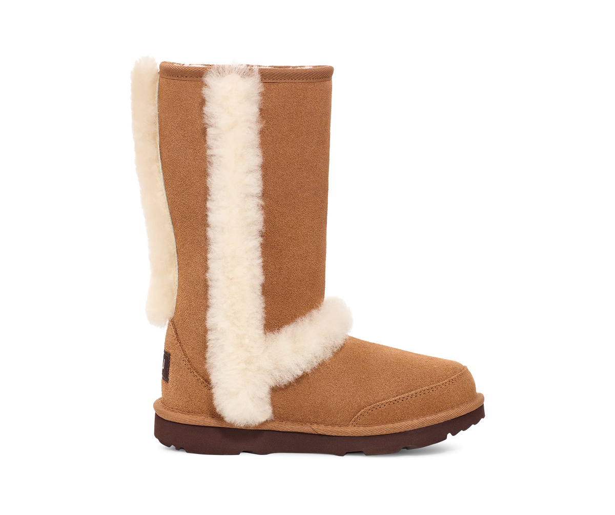 UGG Sunburst Tall Boot Chestnut (Kids)