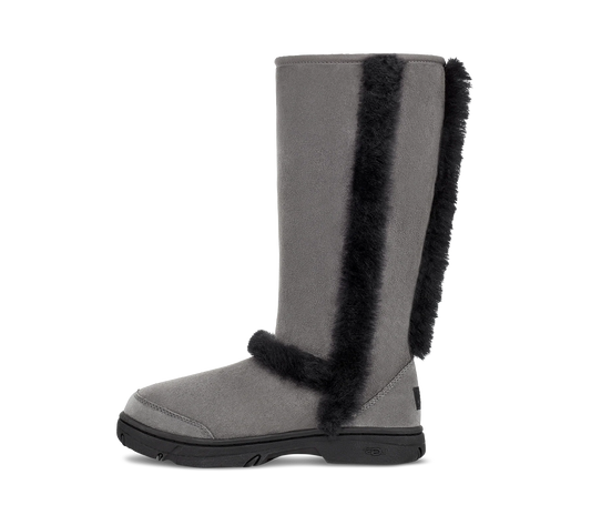 UGG Sunburst Tall Boot Grey Black (Women's)
