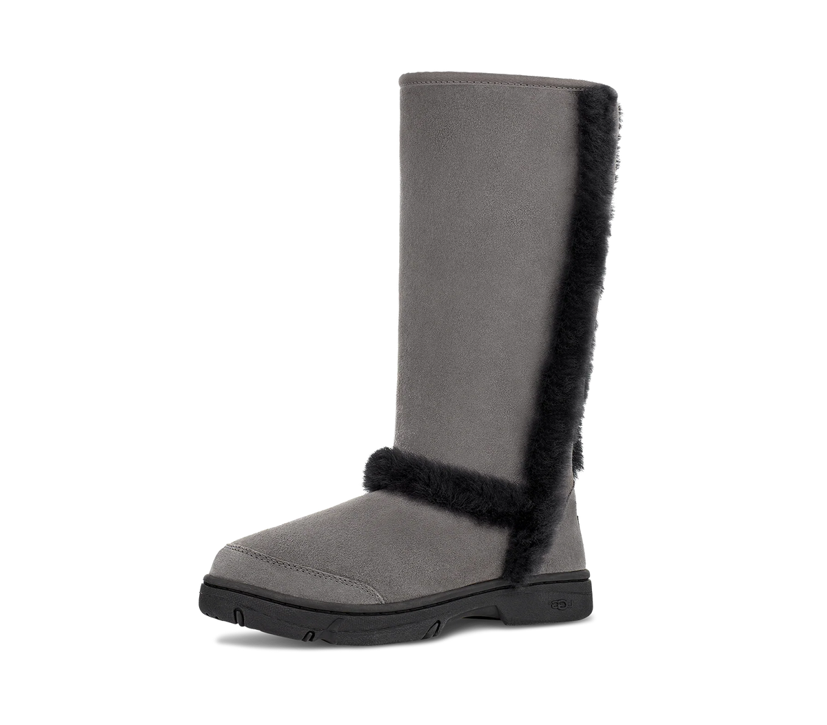 UGG Sunburst Tall Boot Grey Black (Women's)