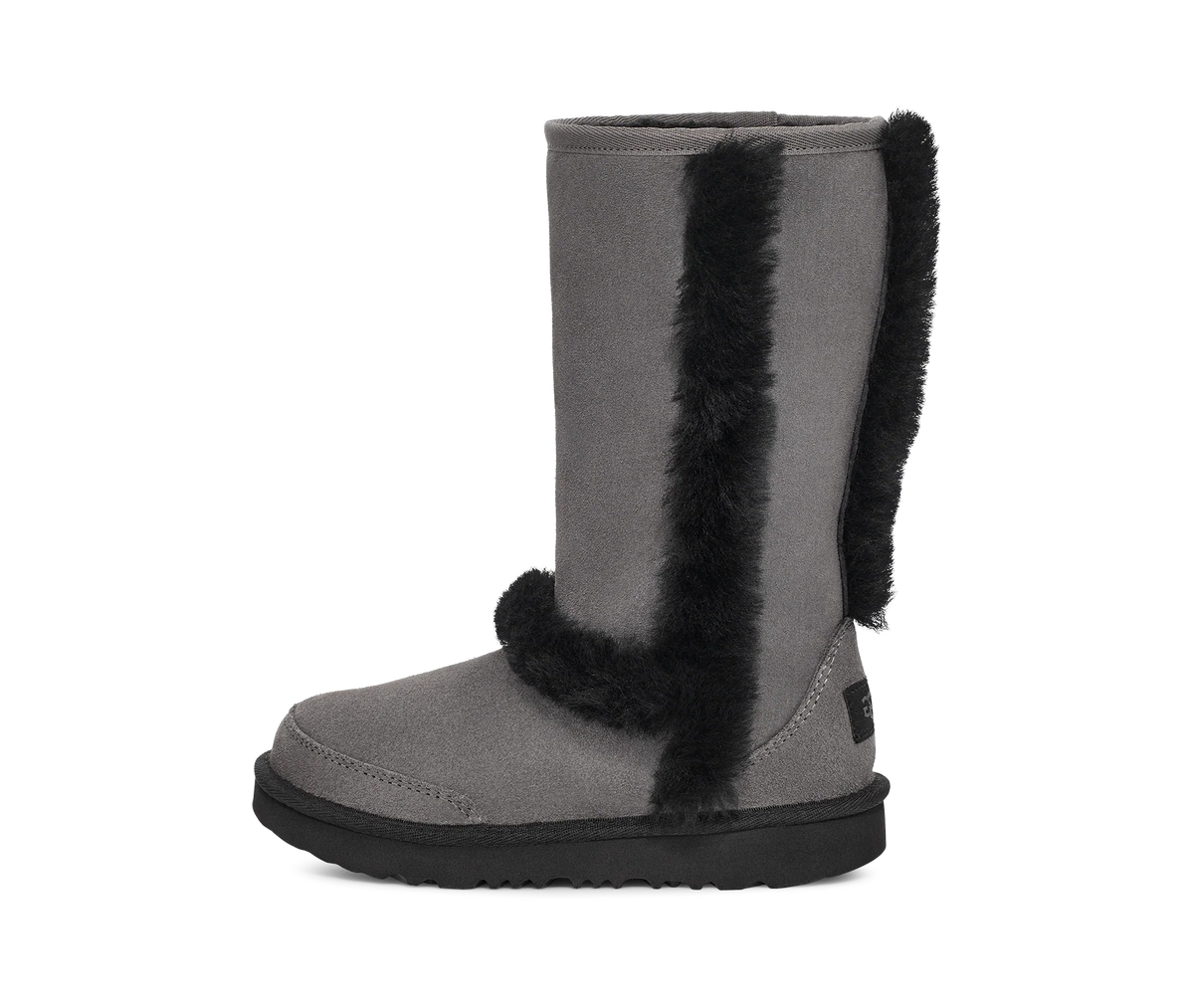 UGG Sunburst Tall Boot Grey Black (Kids)