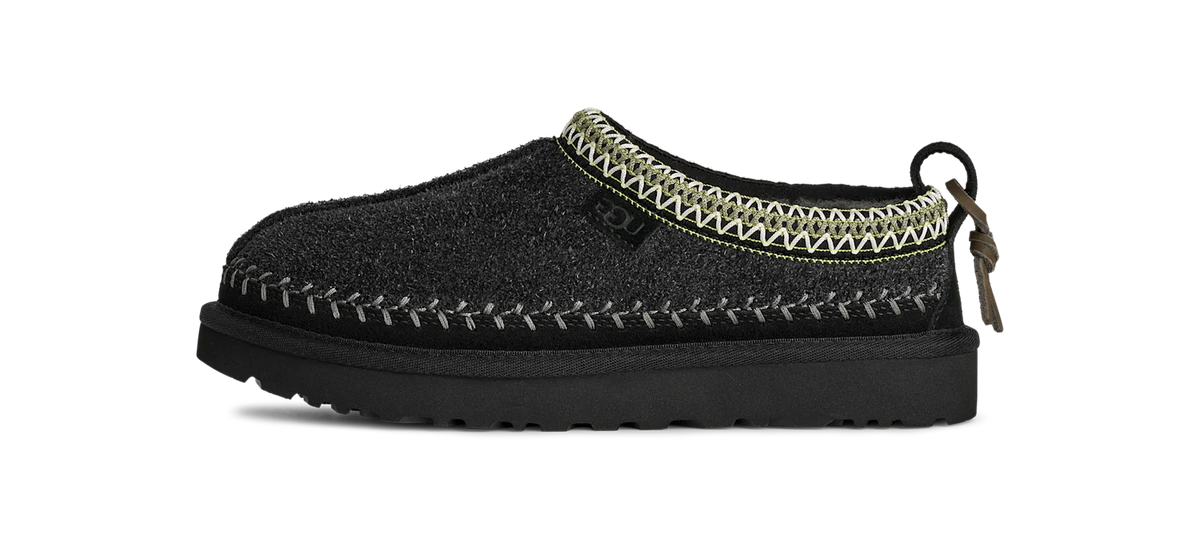 UGG Tasman Biarritz Slipper Black (Women's)
