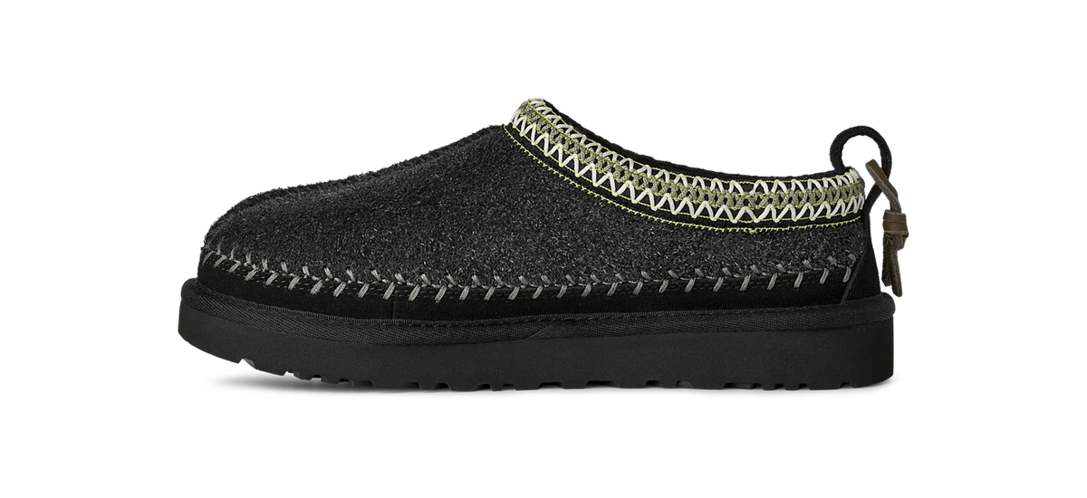 UGG Tasman Biarritz Slipper Black (Women's)