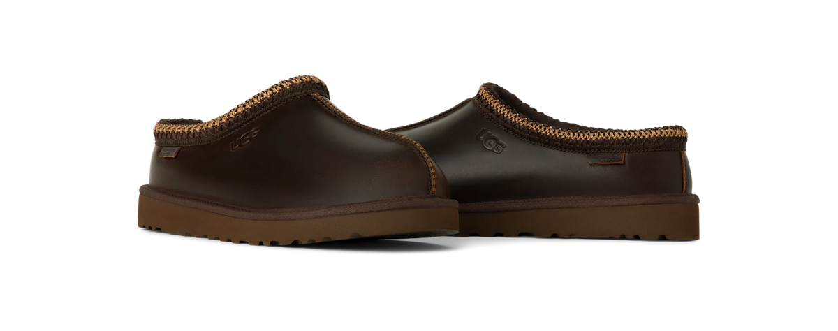 UGG Tasman LTHR Regen Slipper Ironwood