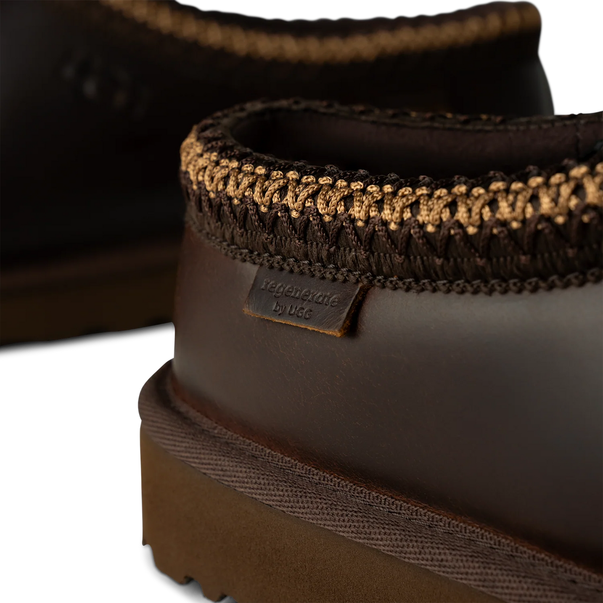 UGG Tasman LTHR Regen Slipper Ironwood