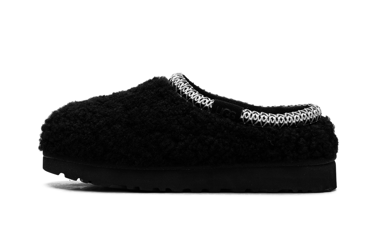 UGG Tasman Maxi Curly Slipper Black (Women's)