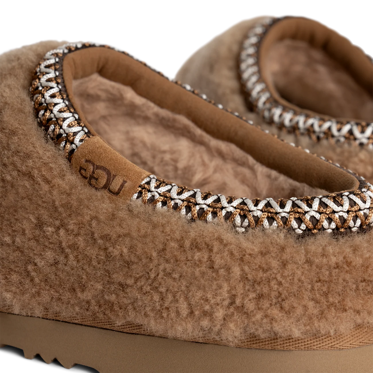 UGG Tasman Maxi Curly Slipper Chestnut (Women's)