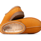 UGG Tasman Shaggy Suede Slipper Dark Apricot