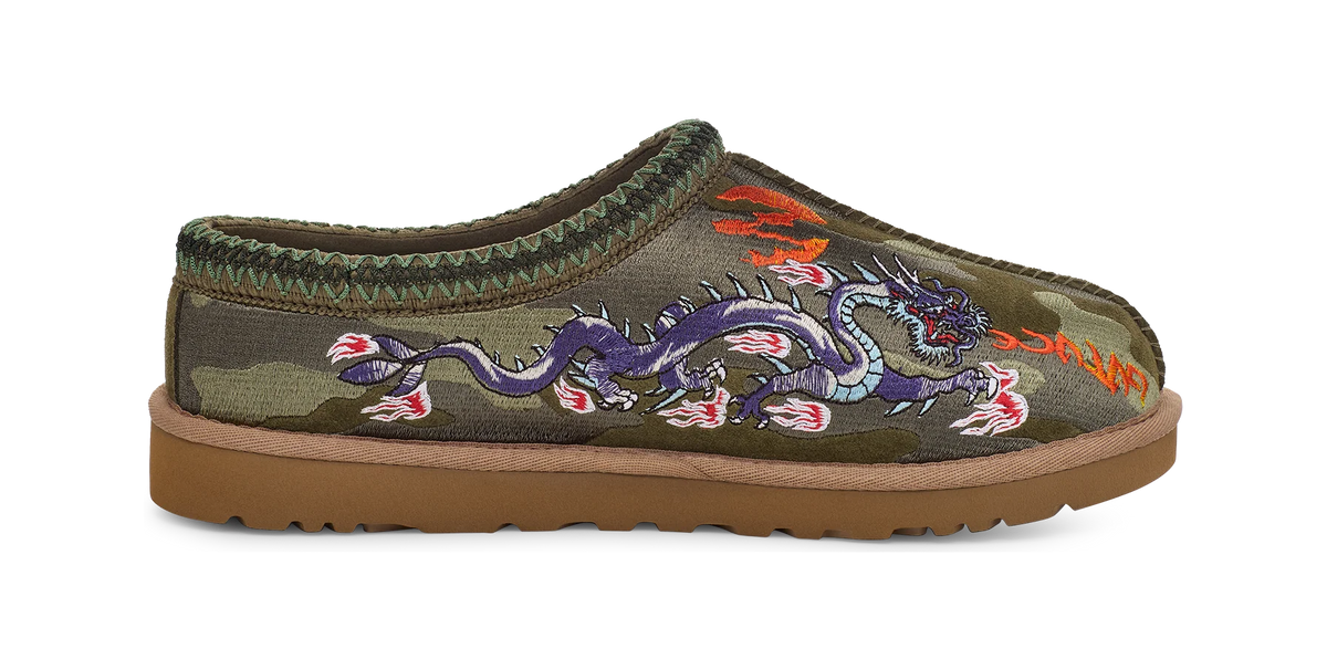 UGG Tasman Slipper Palace Burnt Olive Camo