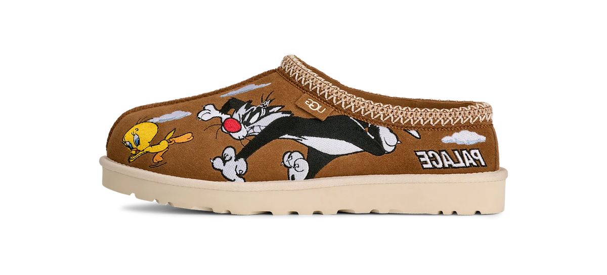 UGG Tasman Slipper Palace x Looney Tunes Chestnut