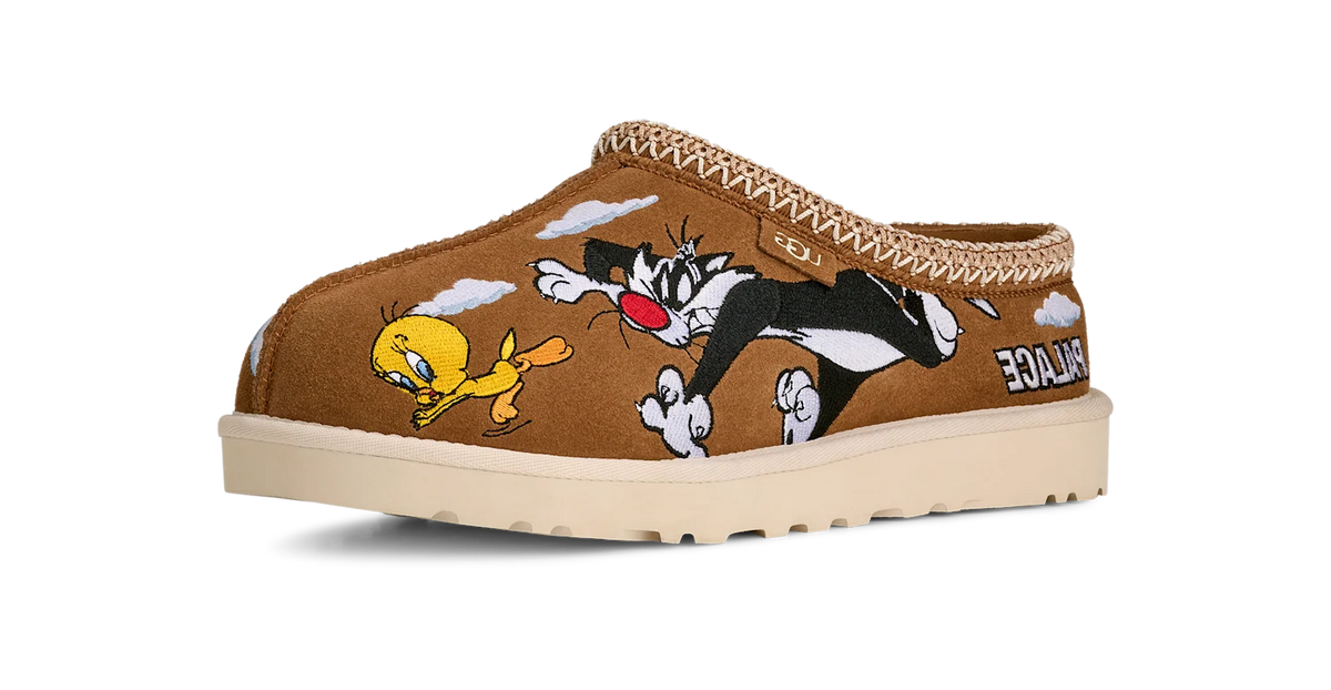 UGG Tasman Slipper Palace x Looney Tunes Chestnut