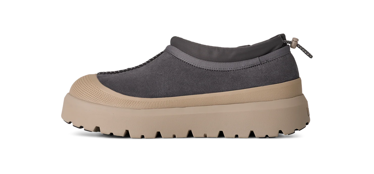 UGG Tasman Weather Hybrid Slipper Obsidian Cobble Grey