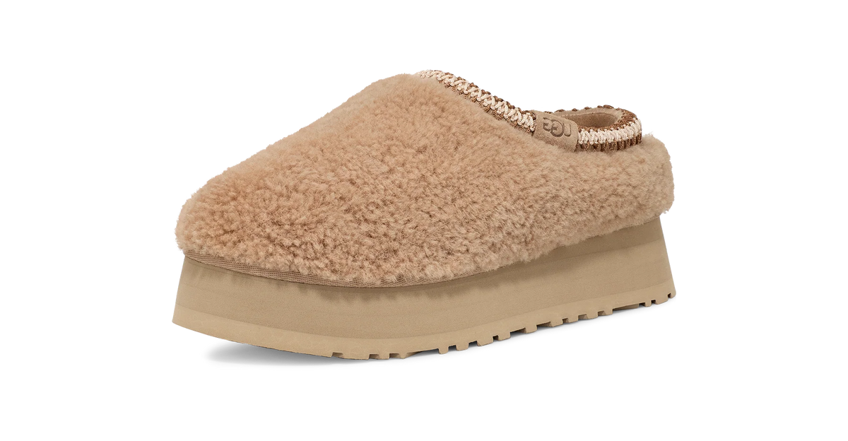 UGG Tazz Slipper Maxi Curly Sand (Women's)