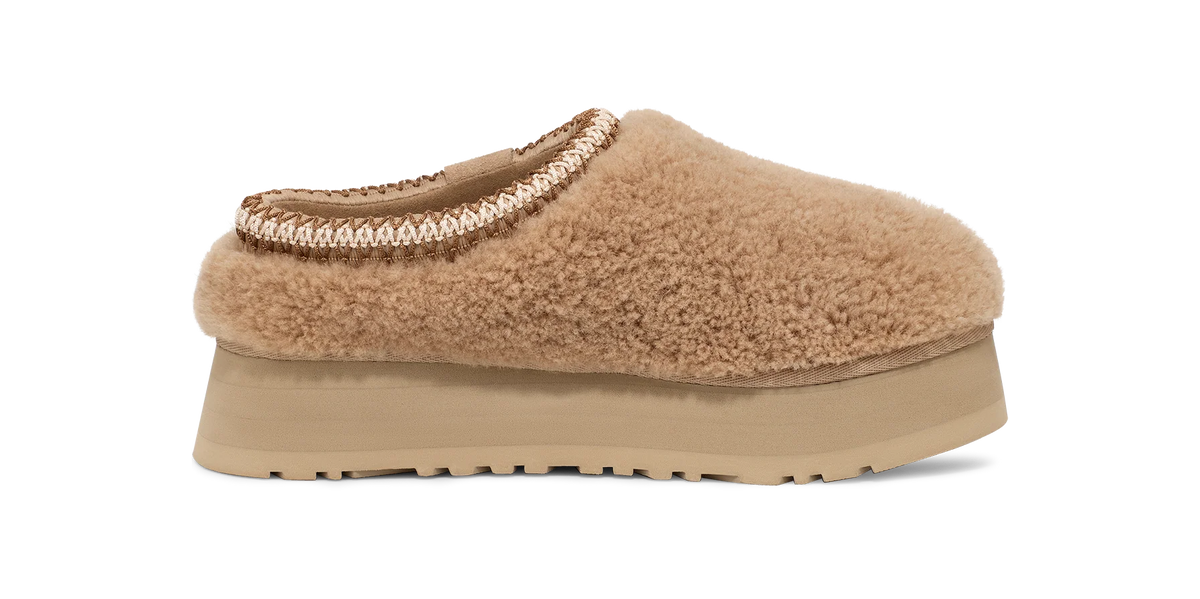 UGG Tazz Slipper Maxi Curly Sand (Women's)