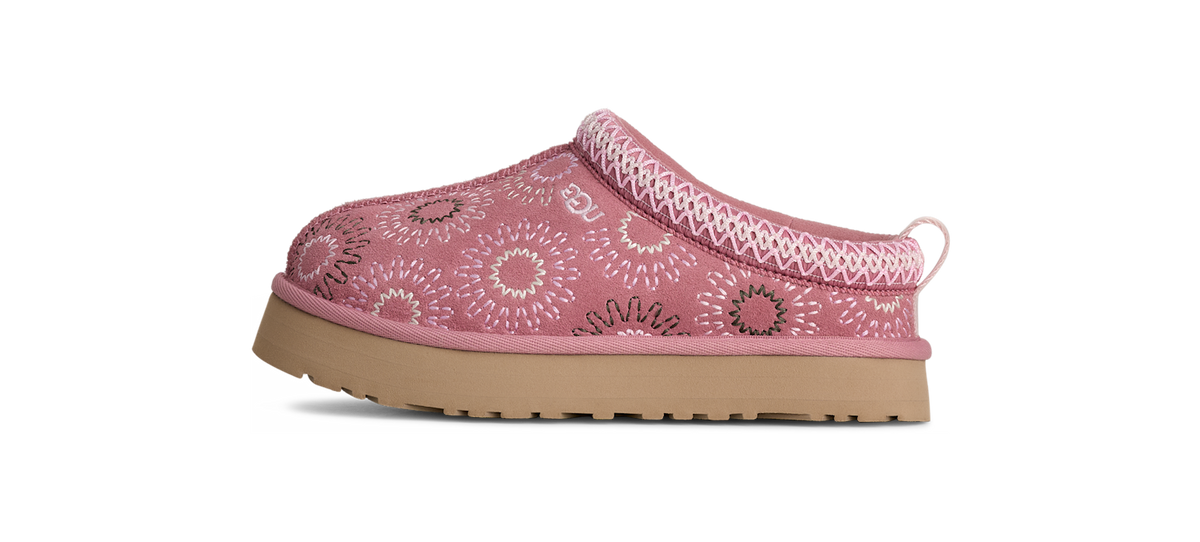 UGG Tazz Sun Stitch Slipper Horizon Pink (Kids)