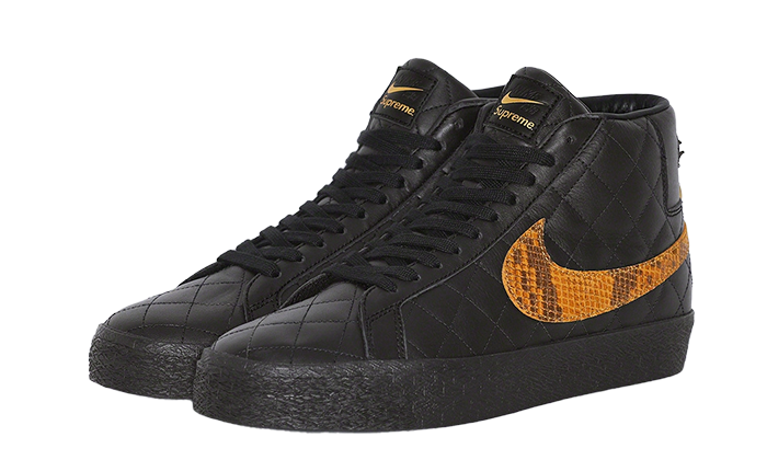 Nike SB Blazer Supreme Black – SOSUKICKS