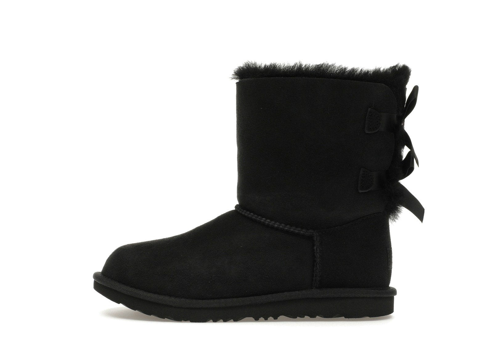 UGG Bailey Bow II Boot Black (Kids)