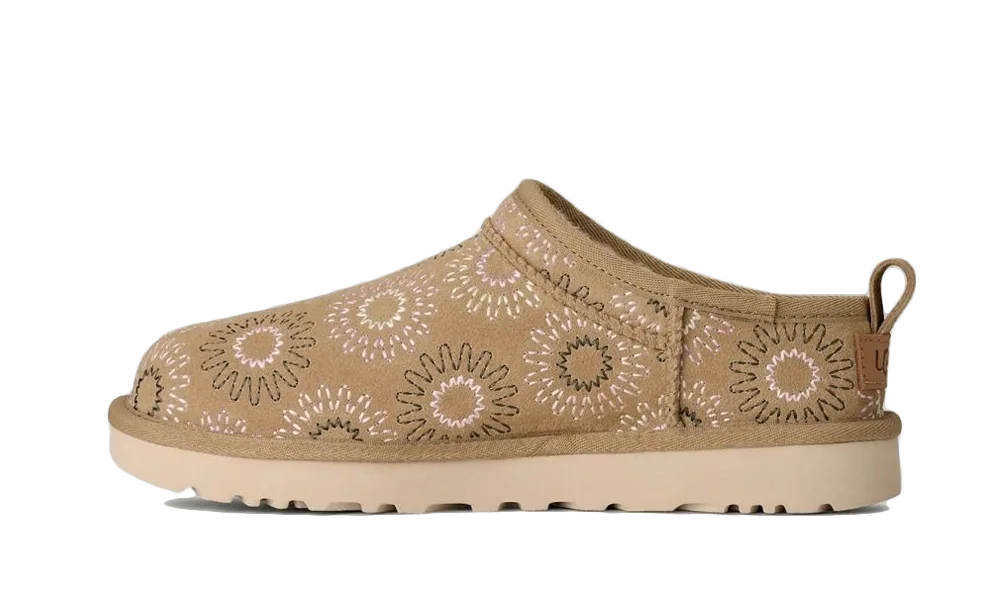 UGG Classic Micro Sun Stitch Slipper Mustard Seed