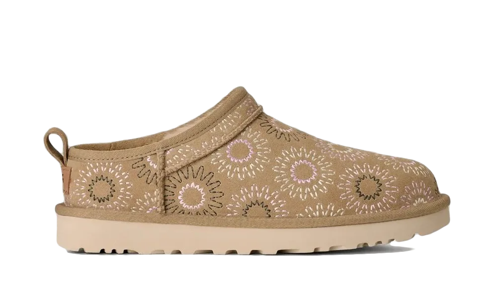 UGG Classic Micro Sun Stitch Slipper Mustard Seed