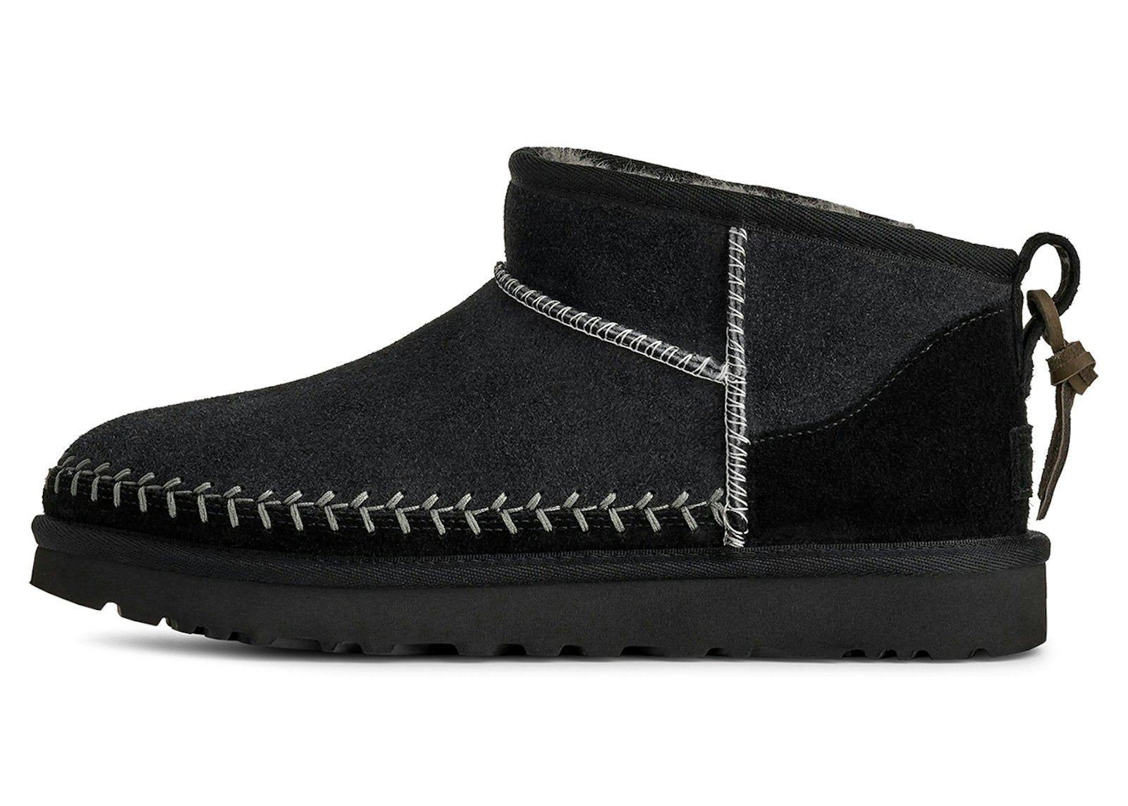 UGG Classic Ultra Mini Biarritz Boot Black (Women's)