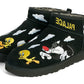 UGG Classic Ultra Mini Boot Palace x Looney Tunes Black