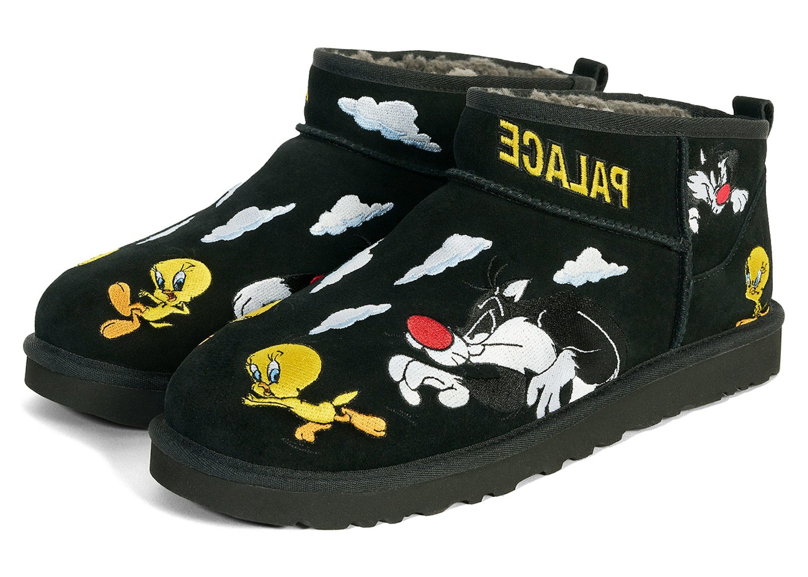 UGG Classic Ultra Mini Boot Palace x Looney Tunes Black