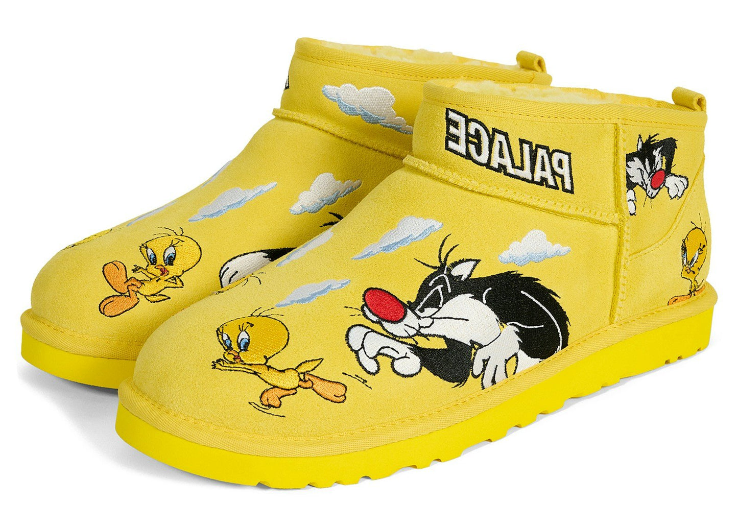 UGG Classic Ultra Mini Boot Palace x Looney Tunes Yellow