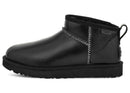 UGG Classic Ultra Mini LTHR Regen Boot Black (Women's)