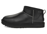 UGG Classic Ultra Mini LTHR Regen Boot Black