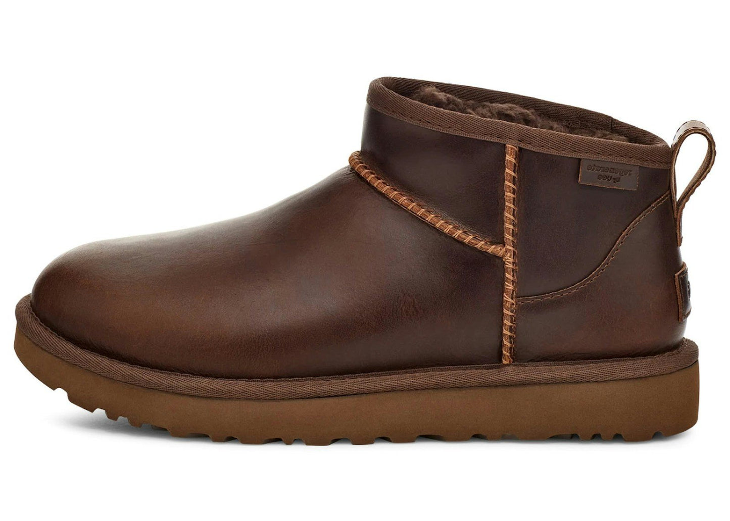 UGG Classic Ultra Mini LTHR Regen Boot Ironwood (Women's)