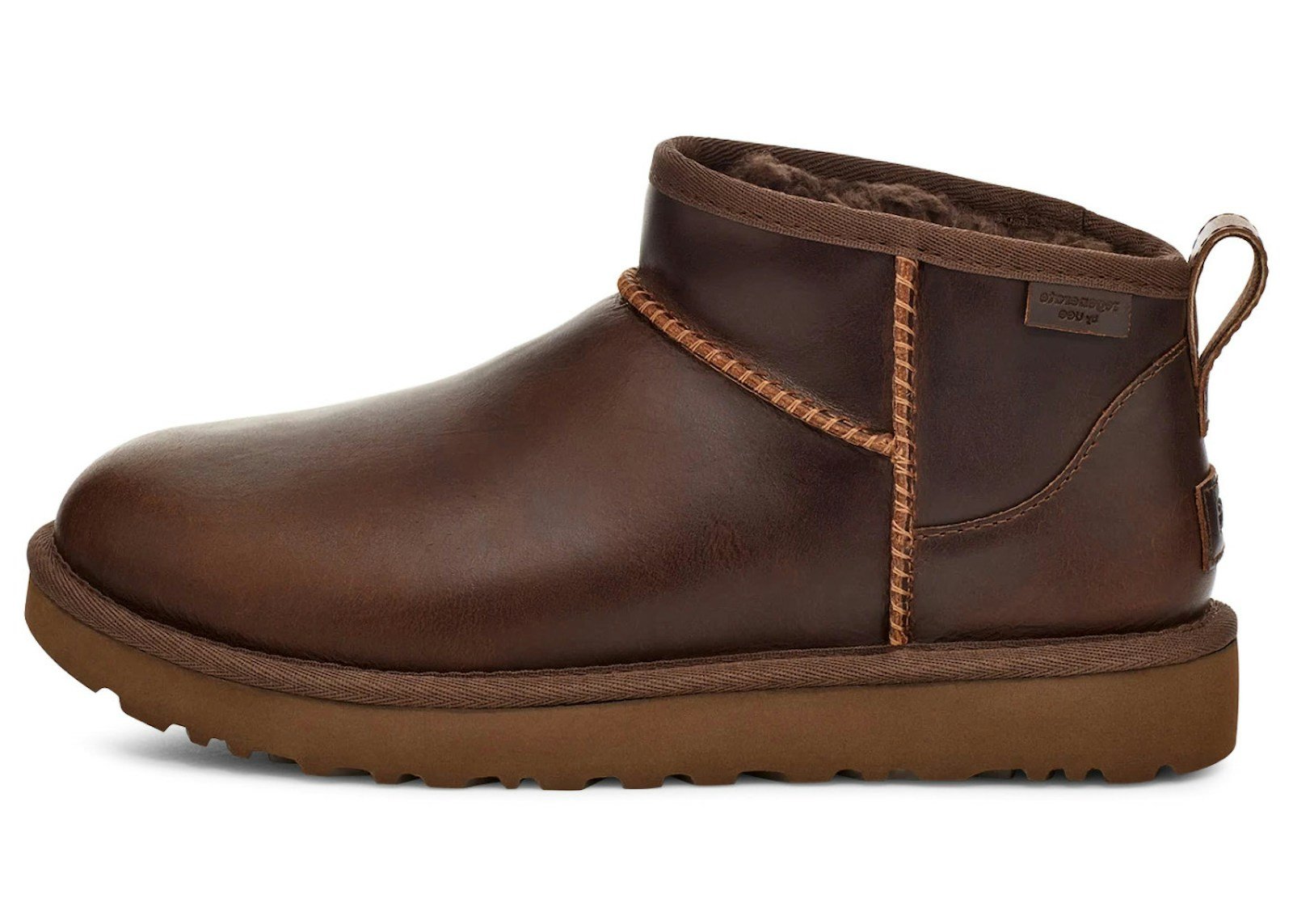 UGG Classic Ultra Mini LTHR Regen Boot Ironwood (Women's)