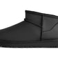 UGG Classic Ultra Mini Leather Boot Black (Women's)