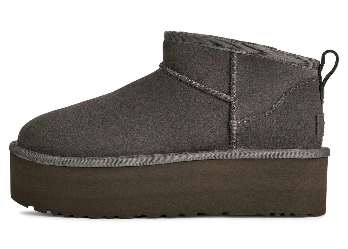 UGG Classic Ultra Mini Platform Boot Charcoal (Women's)