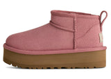 UGG Classic Ultra Mini Platform Boot Pink Dawn (Kids)