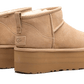 UGG Classic Ultra Mini Platform Boot Sand