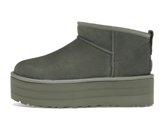 UGG Classic Ultra Mini Platform Boot Moss Green (Women's)