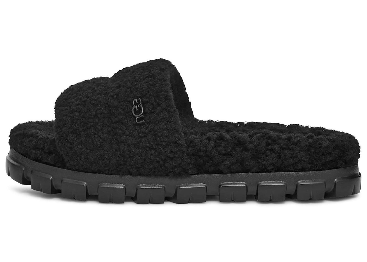 UGG Cozetta Curly Slide Black (Women's)