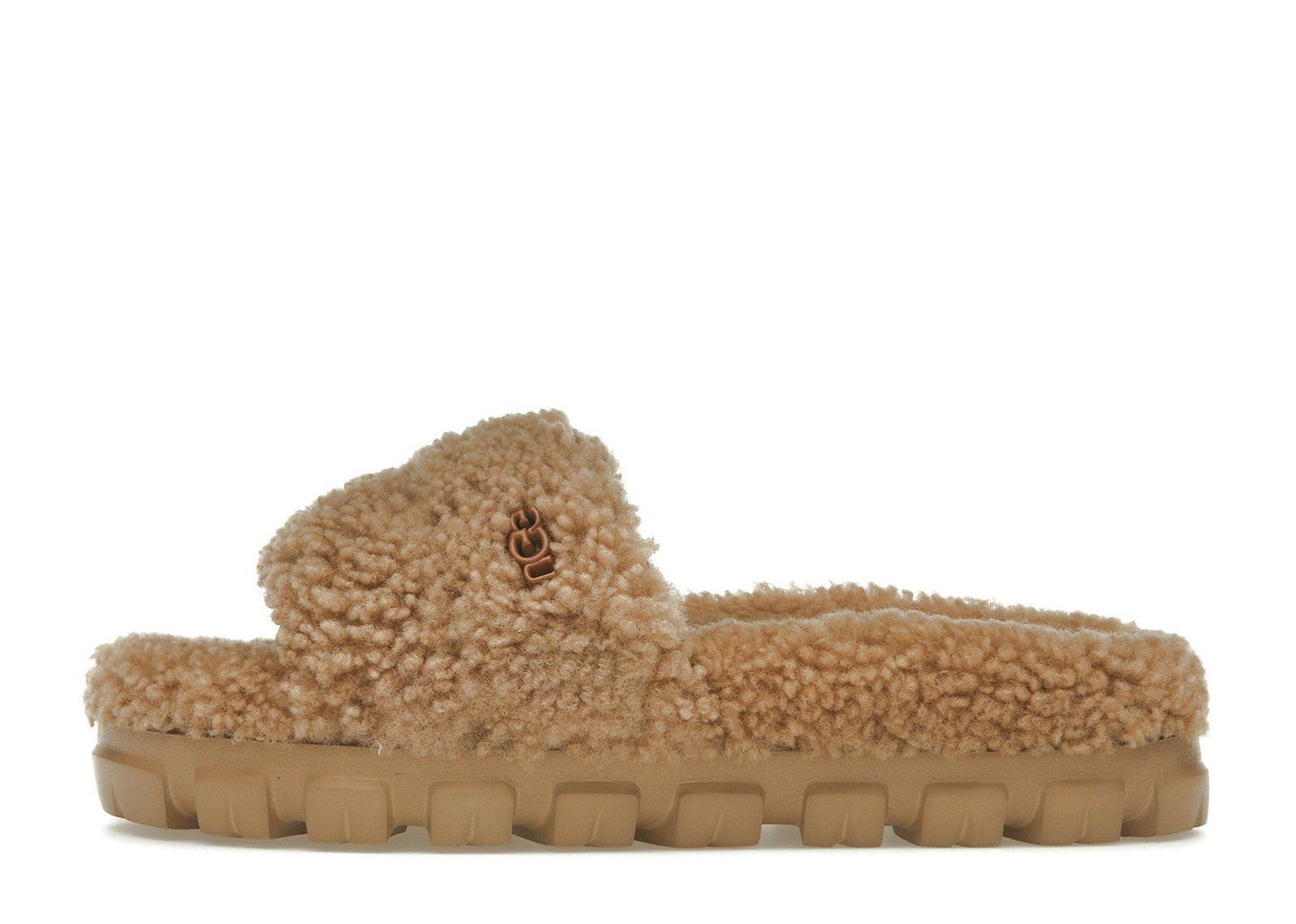 UGG Cozetta Curly Slide Chestnut (Women's)