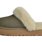 UGG Disquette Slipper Moss Green Muted Brass (Women's)
