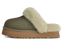 UGG Disquette Slipper Moss Green Muted Brass (Women's)