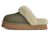 UGG Disquette Slipper Moss Green Muted Brass (Women's)