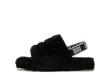 UGG Fluff Yeah Slide Black (Kids)