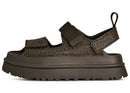 UGG GoldenGlow Embossed Sandal Dense Smoke (Women's)