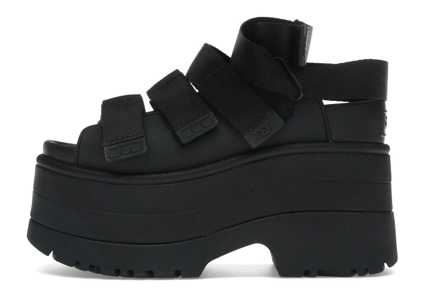 UGG GoldenRise Platform Sandals Black (Women's)