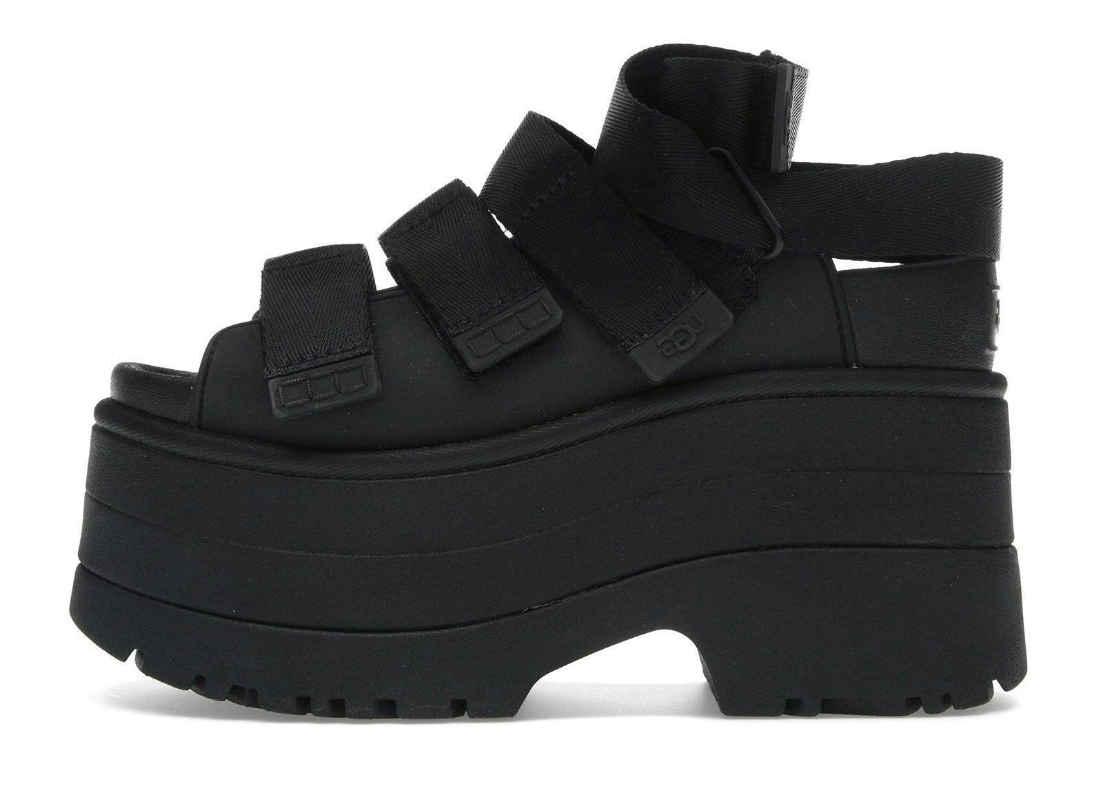 UGG GoldenRise Platform Sandals Black (Women's)