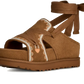 UGG Goldenstar Hi Artistitch Slide Chestnut Multi