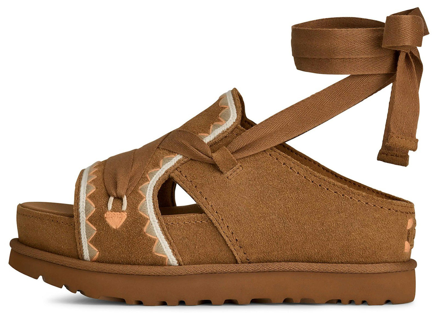 UGG Goldenstar Hi Artistitch Slide Chestnut Multi (Women's)