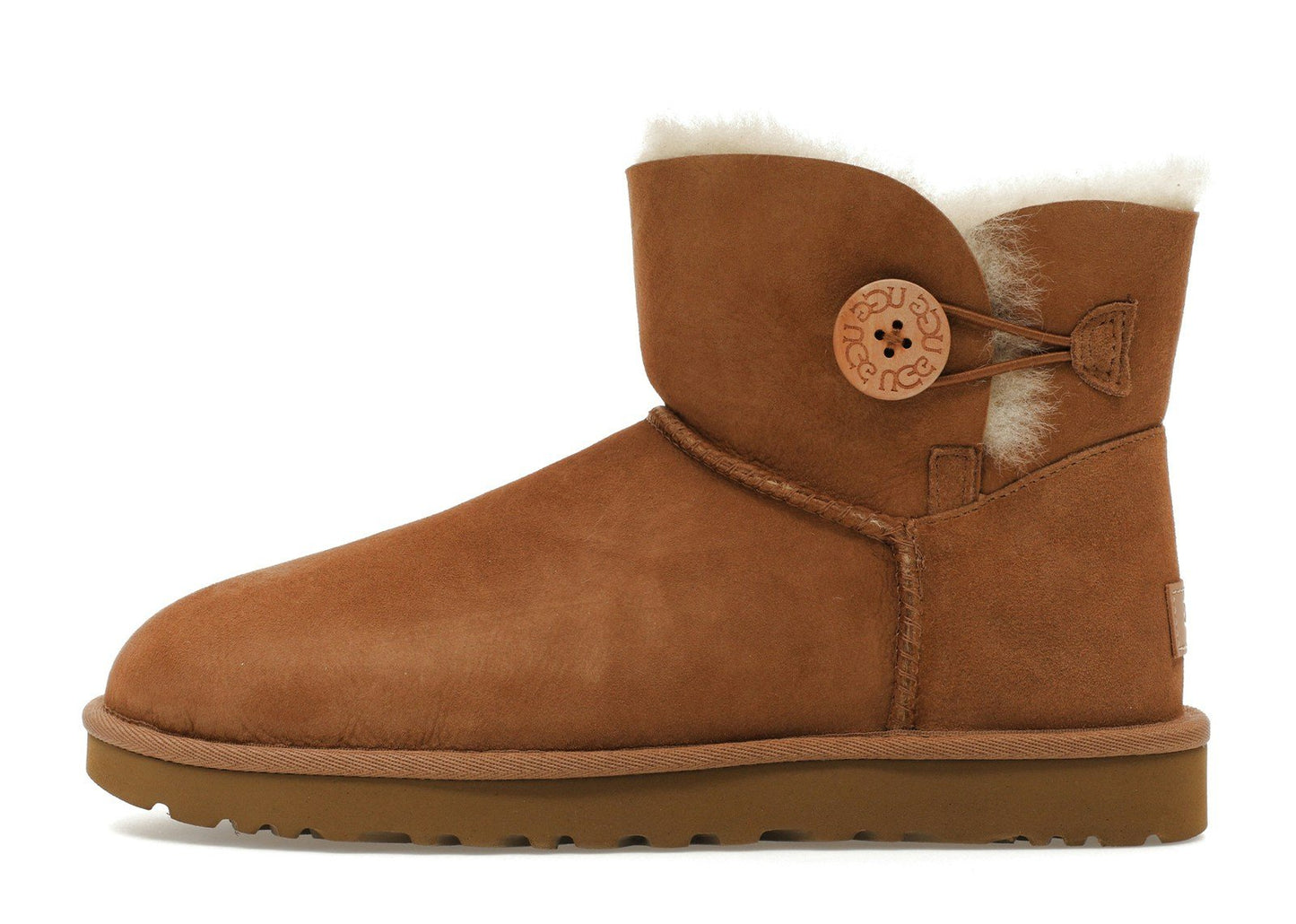 UGG Mini Bailey Button II Chestnut (Women's)
