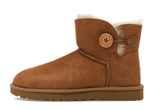 UGG Mini Bailey Button II Chestnut (Women's)