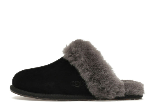UGG Scuffette II Slipper Black Grey (Women's)